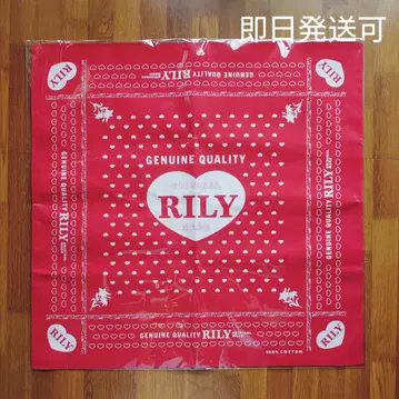 RILY Heart Logo Bandana 이마이치 류지