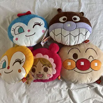 호빵맨 캐릭터 쿠션 5개 세트