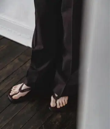 네오 새틴 이지 팬츠 네이비