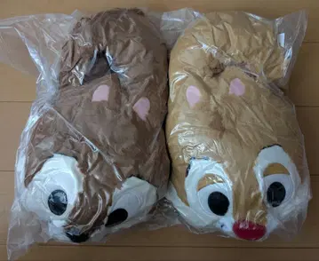 칩과 데일 봉제 인형 슬리퍼