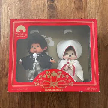 몬치치 웨딩 인형 세트