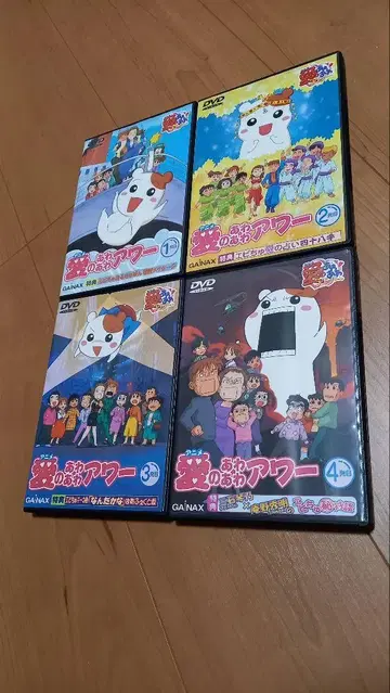 레어 DVD 사랑의 아와아와 아워 전 4권 오루츄반 에비츄