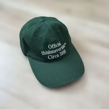 디스이즈네버댓 캡 그린