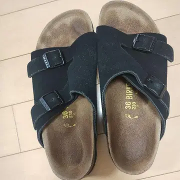 빌켄 취리히 블랙 샌들