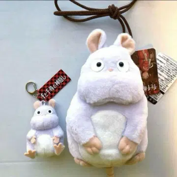 센과 치히로의 행방불명 보우 쥐 가마구치 미니백 키링 가마구치