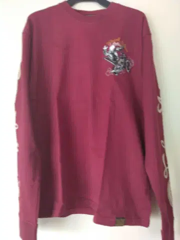 vanson 반슨 롱 T M 사이즈 클로즈 자수 미사용