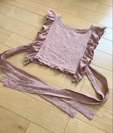 SM2 사만사 모스모스 츠하루 타치카와 한정판 프릴 베스트 핑크