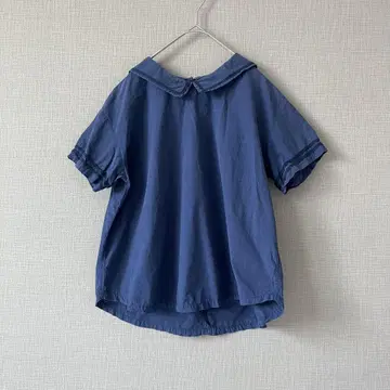 PAR ICI 세일러 카라 반팔 셔츠