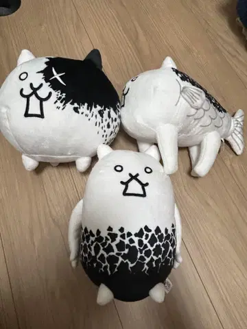 냥코 대전쟁 3종 세트 봉제 인형 광란
