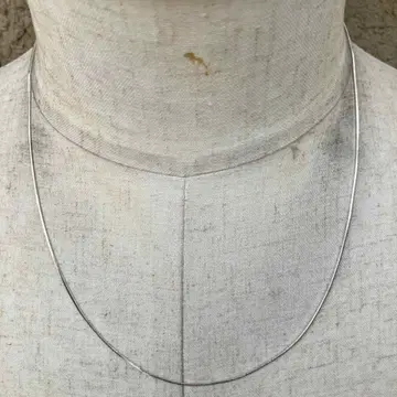 SILVER925 ROPE CHAIN NECKLACE/실버/목걸이