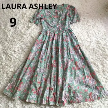 LAURA ASHLEY 꽃무늬 플리츠 원피스 빈티지 사이즈 9