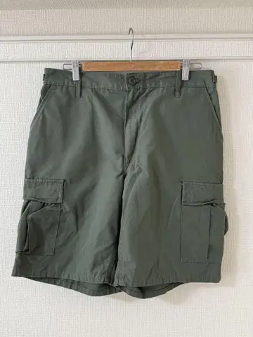 PROPPER 올리브 그린 카고 숏 팬츠 M