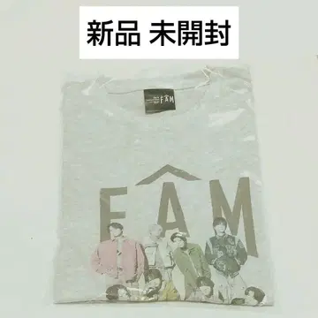 timelesz 티셔츠 모크 화이트 FAM 굿즈 미개봉 새상품 타임리스