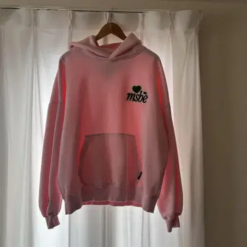 MSB 마이 슈가 베이브 핑크 후드 부착 후드티 L 사이즈