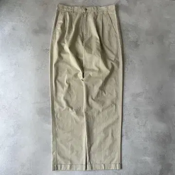 90s 에디 바우어 Eddie Bauer 치노 팬츠 2턱 베이지