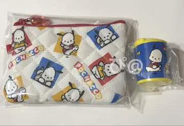 산리오 시크릿 미니 플랫 파우치 코인 실린더 포차코 세트