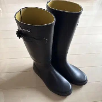 AIGLE 장화 블랙 37 사이즈