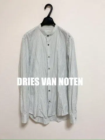 드리스반노튼 밴드 카라 셔츠 자켓 driesvannoten
