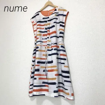 nume 누메 팔라스 팰리스 페인트 패턴 원피스