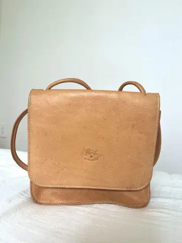 IL BISONTE 베이지 숄더백 수납 가방 포함