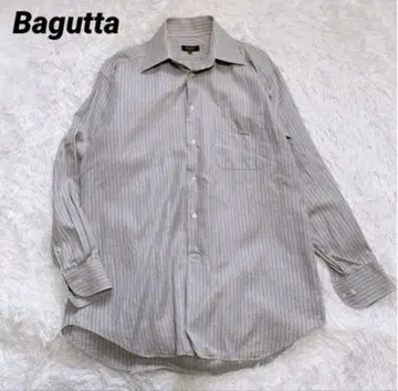 Bagutta [M] 긴팔 스트라이프 셔츠 와이셔츠