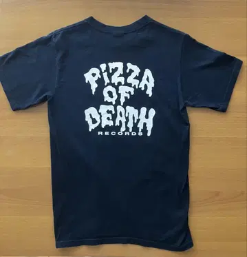 PIZZA OF DEATH RECORDS 티셔츠 S 사이즈 블랙