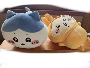 치이카와 모치루 네소베리 BIG 봉제 인형 하치와레 파자마 토끼