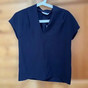 PLST 네이비 슬리브리스 탑 신상 택 포함