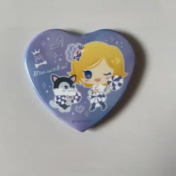 프리티 올 프렌즈 미온&고양이 하트 캔뱃지