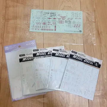 PG 1/60 RX-78-2용 수전사 데칼, 마킹 씰 6개