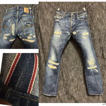 정가 71500엔 nudie jeans 고급 라인 LAB 시리즈 데님