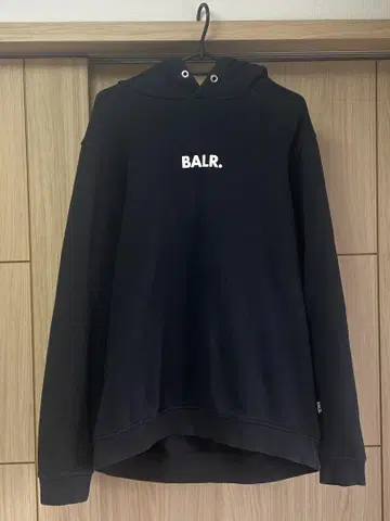 BALR. 블랙 후드티