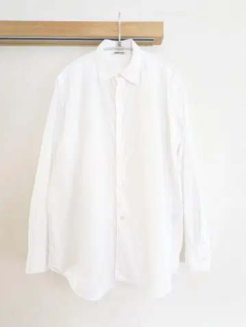 오라리 WASHED FINX TWILL SHIRTS 3