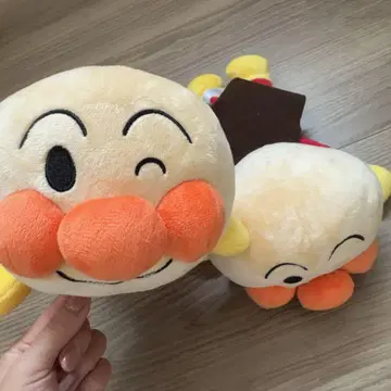 호빵맨 봉제 인형 2종 세트