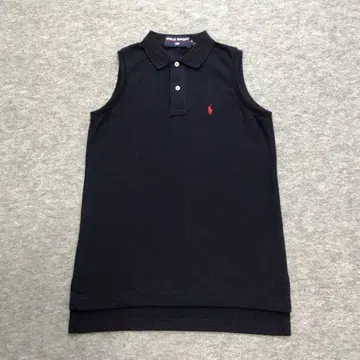 POLO 랄프 로렌 슬리브리스 셔츠 네이비 면 M 070401