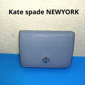 kate spade 3단 폴더형 지갑 블루
