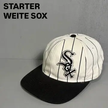 STARTER WHITE SOX 캡 스트라이프 스트릿 래퍼