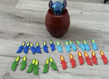 TOMY 스티치 배럴 게임