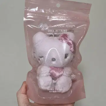 한국 한정판] 올리브영 필리밀리 키티 키링 천사