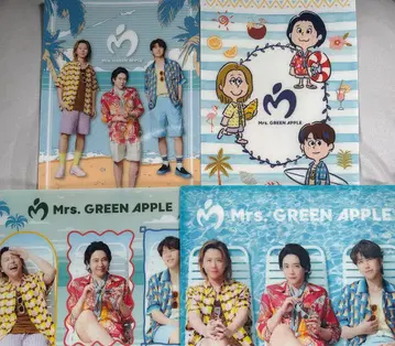 Mrs. GREEN APPLE 오리지널 비주얼 시트 전 4종 세트