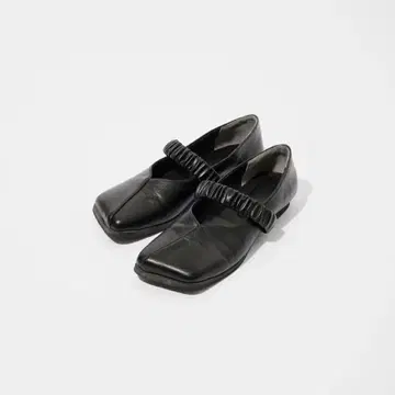 eaphi SQUARE TOE SHOES 블랙 37