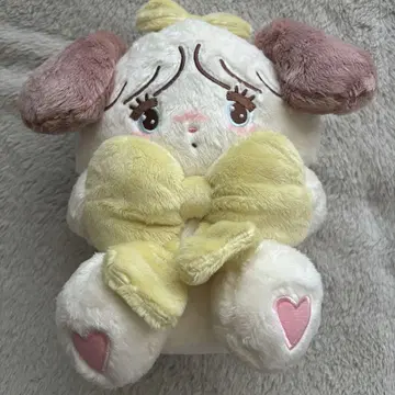 수플레 mikko characters 안아주는 리본 봉제 인형