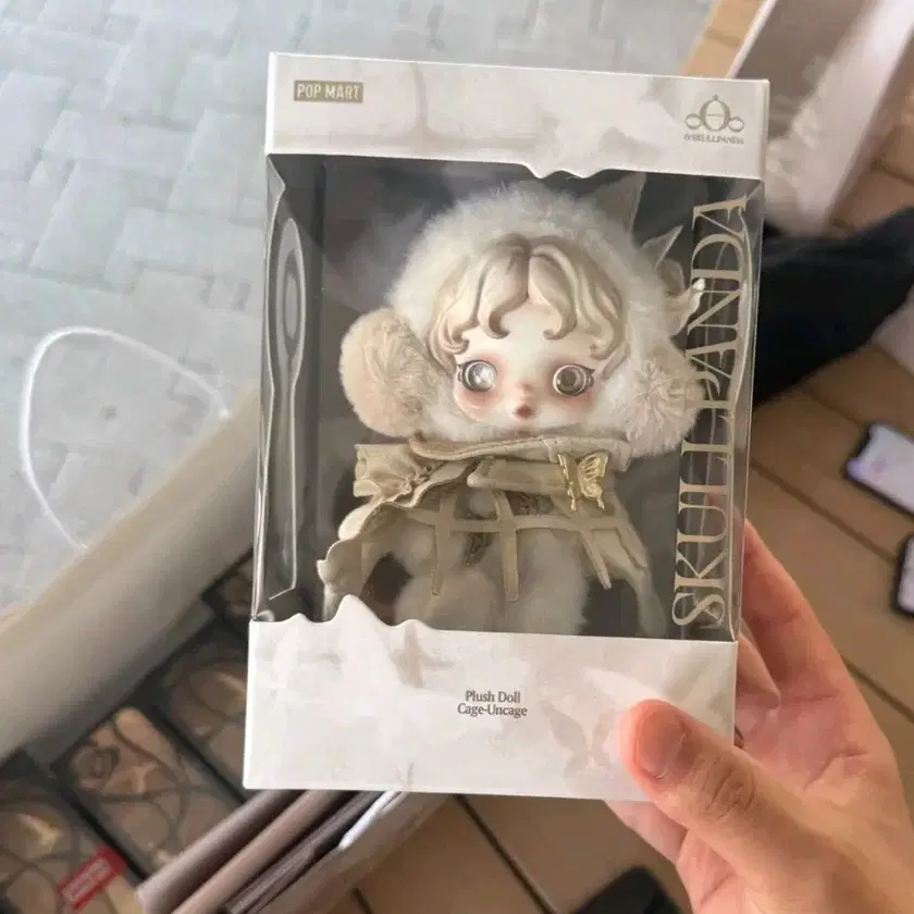 即日発送POPMART SKULLPANDA CAGEーUNCAGE ぬいぐるみ POPMART SKULLPANDA Cage Uncage Plush Doll (Shanghai