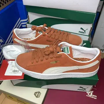 배송비 포함 PUMA SUEDE VTG 봄베이 브라운/화이트