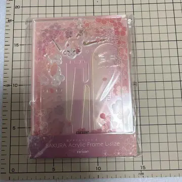 후쿠야 벚꽃 아크릴 프레임 대 벚꽃색