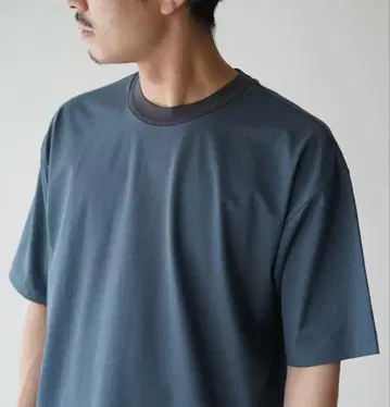 STILL BY HAND 22SS 리브드 크루넥 티셔츠