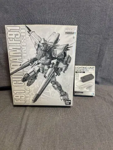 MG 건담 F91 Ver.2.0 '티타늄 피니쉬' (발광 유닛 포함)