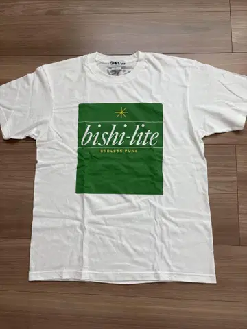 bishi-lite 티셔츠 bish 하이라이트 L 사이즈