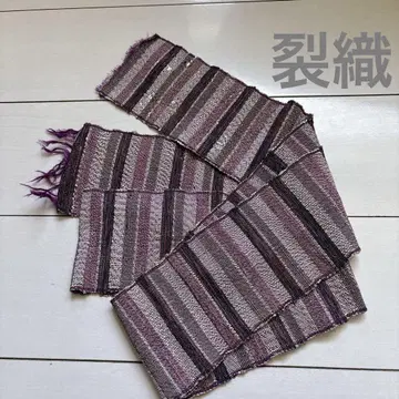 빈티지 원단 찢어진 직물 더스티 컬러 핑크 보라색 계열