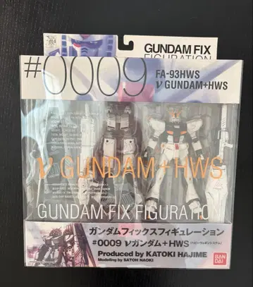 새상품 GFF 건담 픽스 피규어레이션 0009 v 건담 + HWS